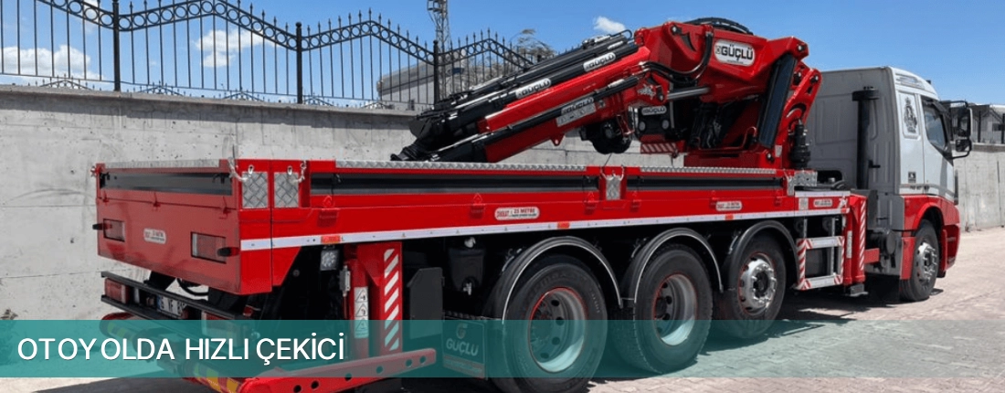 Gaziemir İlçemi Otoyolda Hızlı Çekici